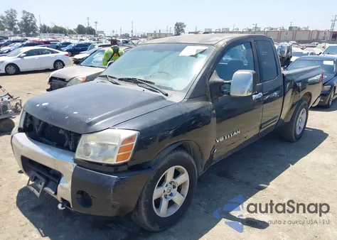 2006 Nissan Titan Se z USA, uszkodzony, nr VIN 1N6AA06AX6N520121